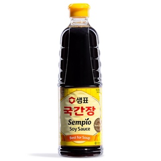 Sempio soy sauce for soup กุกคันจัง ตราแซมเพียว ซอสถั่วเหลือง สำหรับทำซุป 930ml.