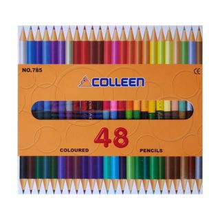 สีไม้คอลลีน Colleen 24แท่ง48สี#785(แท่งกลม)