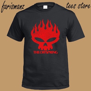 เสื้อยืดโอเวอร์ไซส์เสื้อยืด พิมพ์ลายโลโก้ The Offspring สีดํา แบบสร้างสรรค์ แฟชั่นฤดูใบไม้ผลิ สําหรับผู้ชาย และผู้หญิงS-