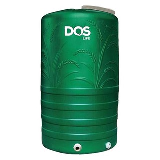 Water tank WATER TANK DOS MONEY 1000L GREEN Water tank, treatment tank Water supply system แท้งค์น้ำ แท้งค์น้ำบนดิน DOS