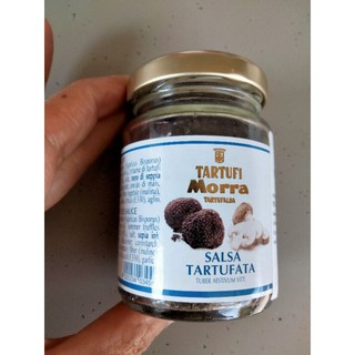 Tartufi Morra Tartufalba Mushroom &amp; Truffle Sauce ซอสเห็ด ผสม เห็ดทรัฟเฟิล 80g