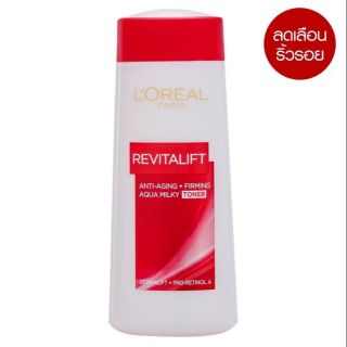 LOREAL PARIS Revitalift Anti-Aging + Firming Aqua Milky Toner 200 ml.