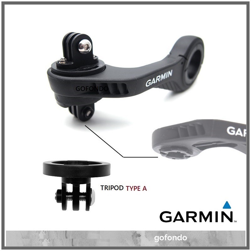Garmin EDGE PLUS METER 530 830 1030 MOUNT TRIPOD ADAPTER สําหรับ GOPRO MAGICSHINE