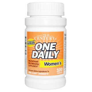 21st Century, One Daily, Womens, 100 Tablets