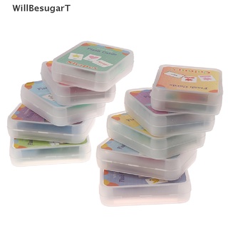 [WillBesugarT] การ์ดแฟลชภาษาอังกฤษ เสริมการเรียนรู้เด็ก