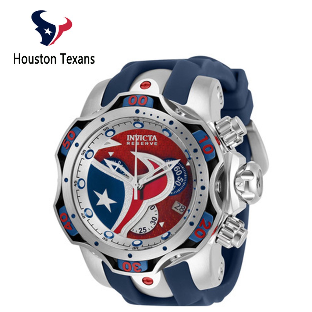 INVICTA 2021 นาฬิกาแฟชั่นผู้ชาย (NFL) Logo 32 NFL Football Team