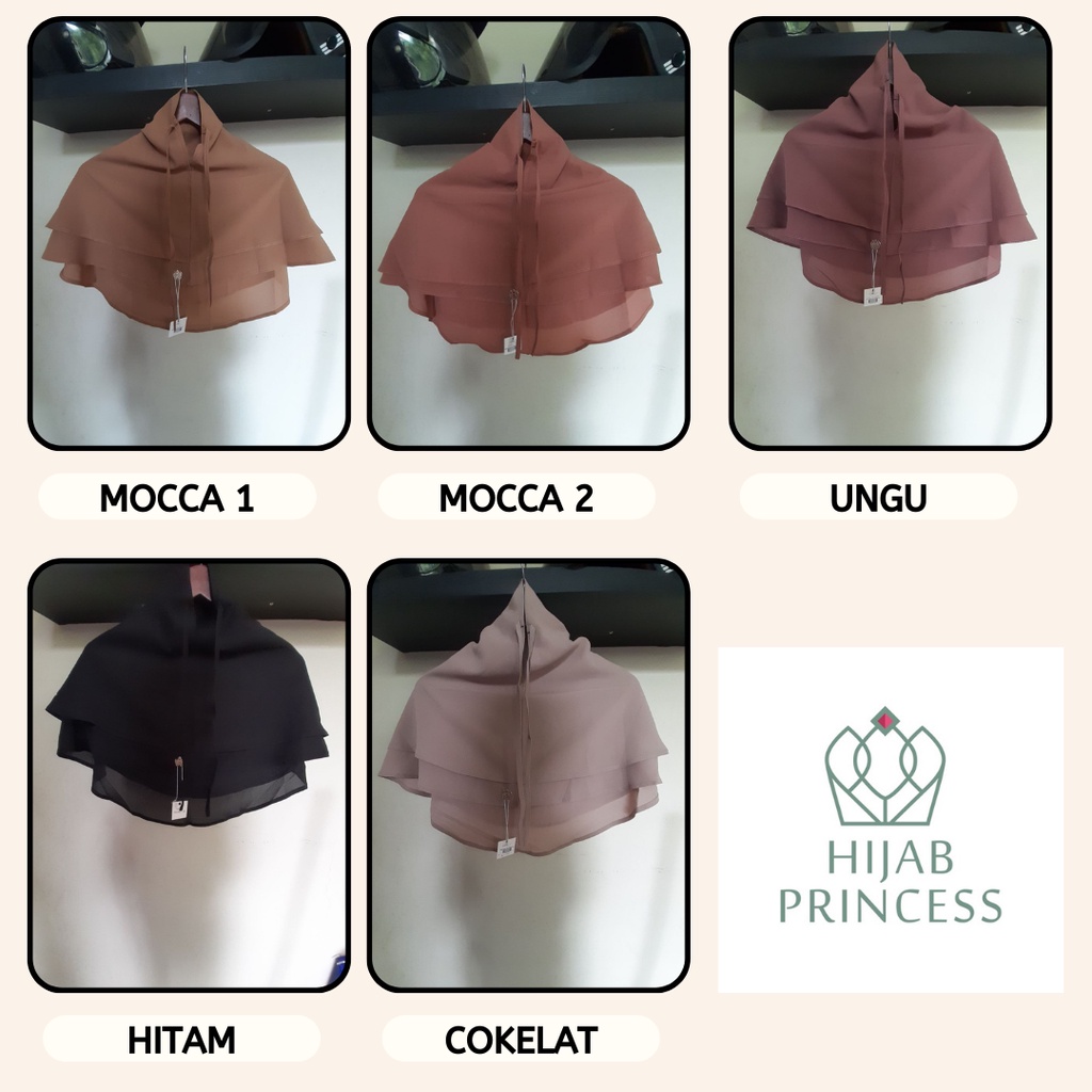 PRINCESS HIJAB - กาแฟสําเร็จรูป 2 ชิ้นดั้งเดิม