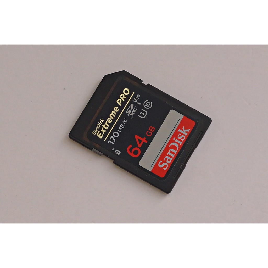 SanDisk Extreme Pro แท้ SD Card 64GB 170MB/s เขียน 90MB/s
