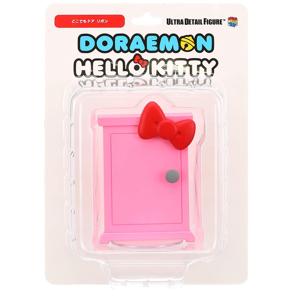 พร้อมส่ง! ของแท้จากญี่ปุ่น🧡 Medicom UDF Doraemon X Hello Kitty Anywhere Door ฟิกเกอร์ประตูโดราเอม่อน