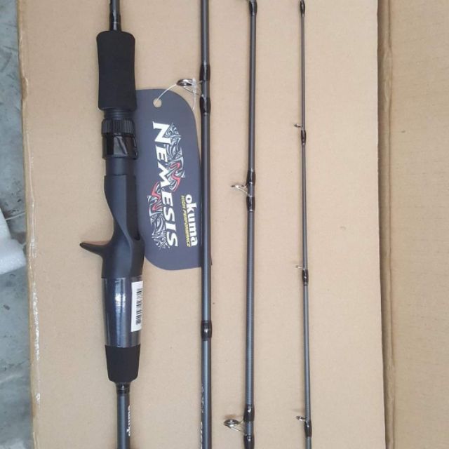คันเบ็ดเดินทาง Okuma Nemesis 4 ชิ้น