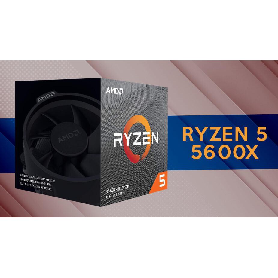 [ถูกสุดๆ] CPU (ซีพียู) AMD AM4 RYZEN 5 5600X 3.70 GHz รับประกัน 3 ปี