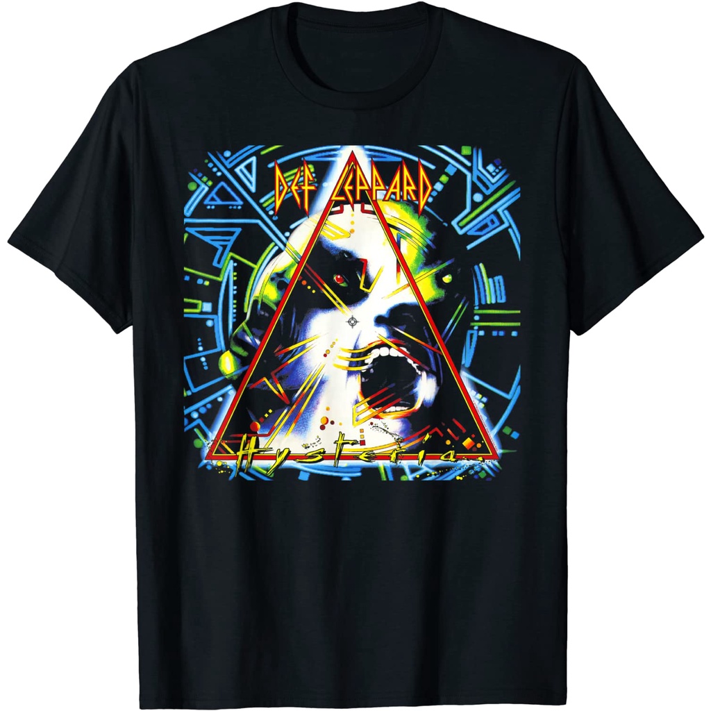 เสื้อยืด Def Leppard - อัลบั้ม Hysteria