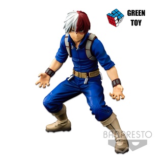 Bandai(บันได) BANPRESTO MY HERO ACADEMIA BWFC MODELING ACADEMY SMSP THE SHOTO TODOROKI [THE BRUSH]