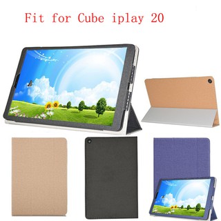 Cube iplay 20 เคสแม่เหล็ก หนัง pu อัจฉริยะ