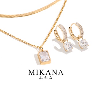 Mikana 18k Gold Plated Ethereal Jewelry Set Accessories For Women