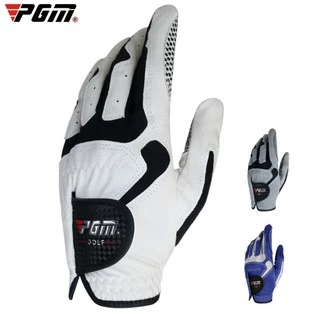 1 ชิ้น PGM ST017 ถุงมือกอล์ฟไมโครไฟเบอร์ Comfy อนุภาคกันลื่นมือซ้าย