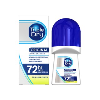 🇬🇧✈️ Triple Dry Fragrance-free Antiperspirant Roll On (50ml) [Pre-Order]