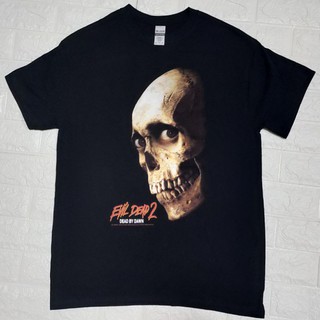 เสื้อหนังภาพยนตร์​  Evil Dead2 ลิขสิทธิ์​แท้..