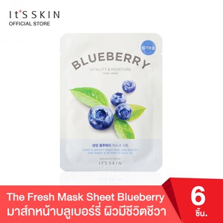 ItS SKIN The Fresh Mask Sheet Blueberry (6 pcs.)