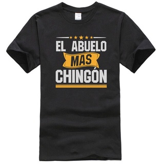 เสื้อยืดผ้าฝ้ายพิมพ์ลายขายดี เสื้อยืด ลาย El abuelo Mas Chingon ของขวัญ สําหรับผู้ชาย