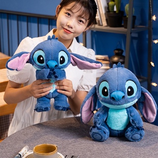 พร้อมส่ง ตุ๊กตาสติช ตุ๊กตาสติช สีน้ำเงินขนาด 35 cm. ตุ๊กตา Stitch หมอนตุ๊กตา ขนนุ่ม ตุ๊กตาน่ารัก ตุ๊กตาน่ารัก ตุ๊กตาสำหร