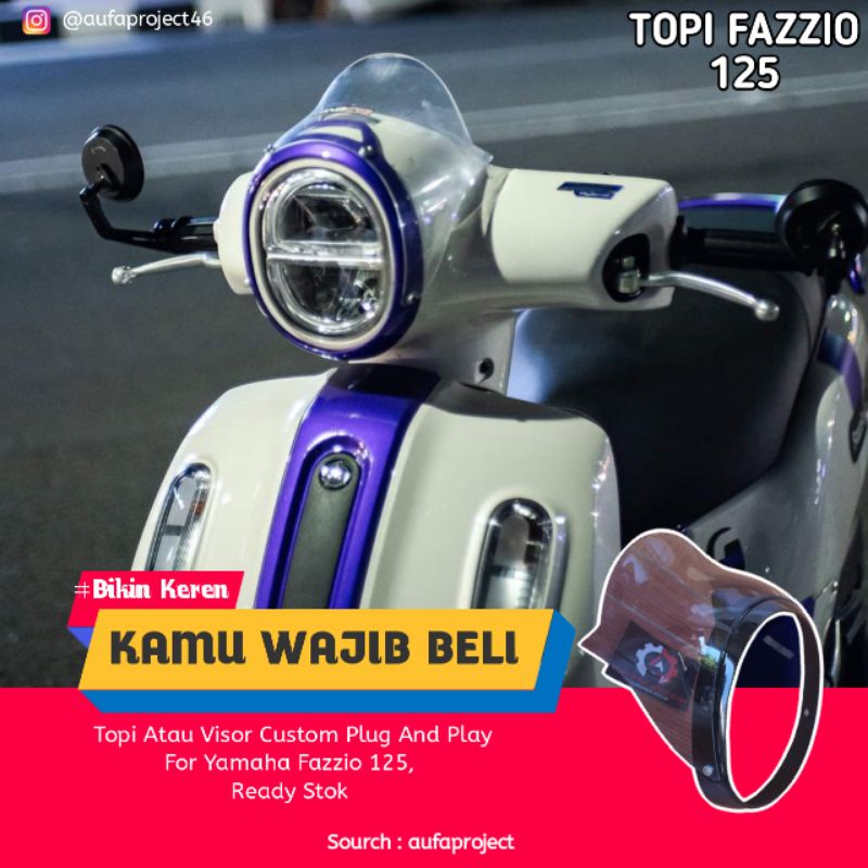 Yamaha Fazzio Hat หรือ Visor