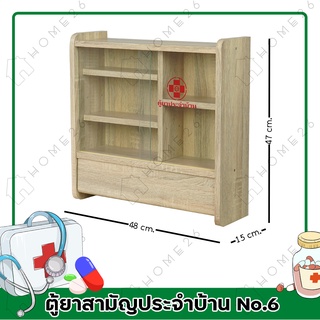 Home26 ตู้ยา No.6 ตู้ยาสามัญประจำบ้าน จัดเก็บยาให้เป็นระเบีย…