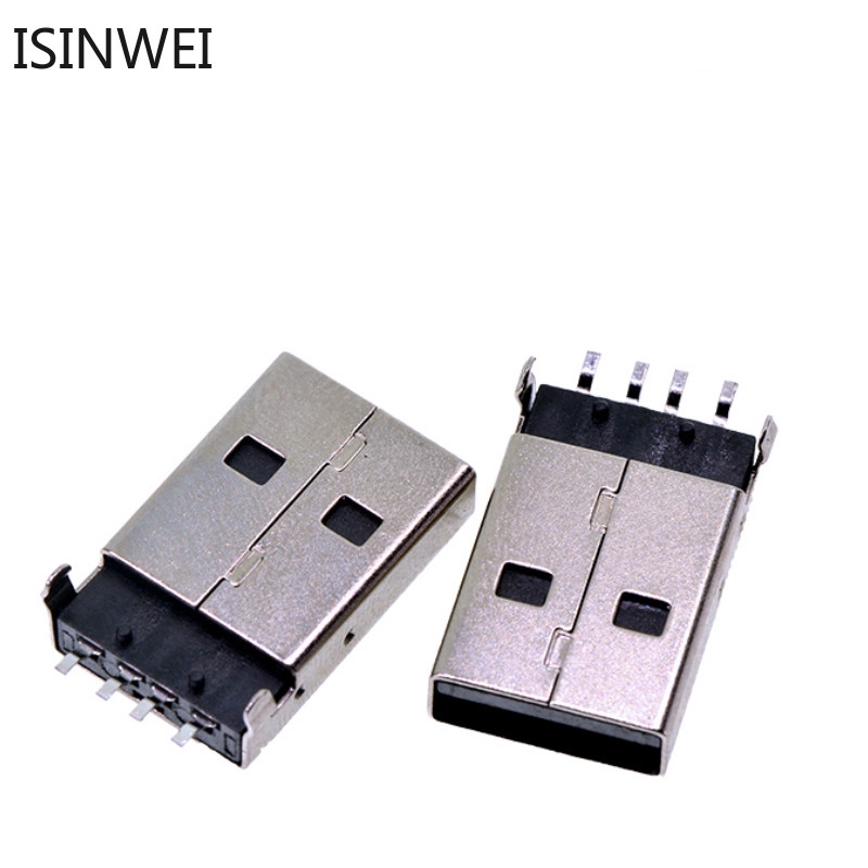 Type A Male Usb สายเคเบิ้ลเชื่อมต่อข้อมูล Usb Male Smd / Dip 20ชิ้น