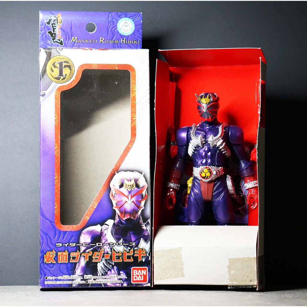 Bandai Kamen Rider Hibiki 6.6 นิ้ว มดแดง มาสค์ไรเดอร์ พร้อมกล่อง Soft Vinyl Masked Rider Soft Vinyl