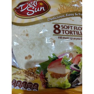 DeliSun 8 Soft Flour Tortilas 320g