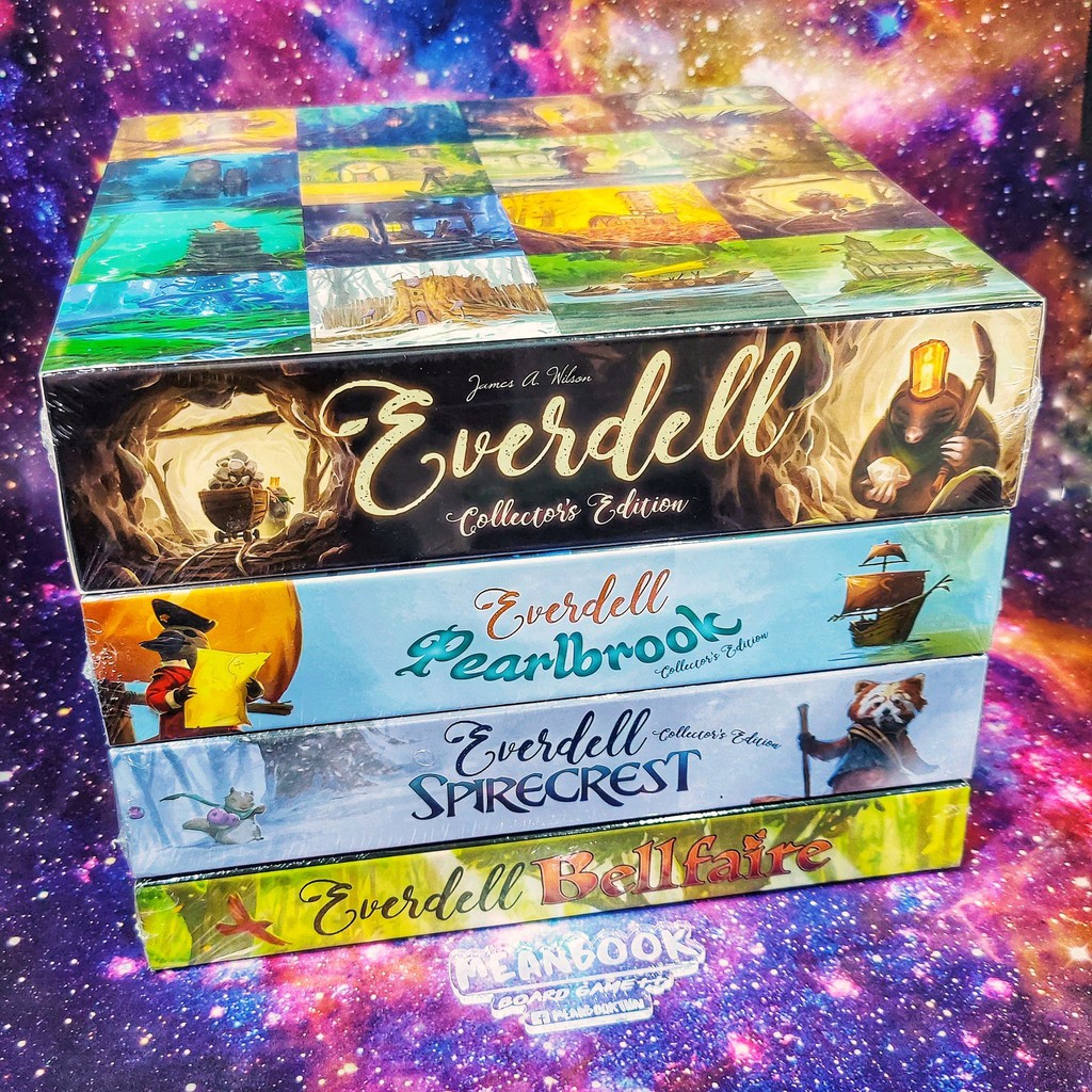Everdell "Kickstarter" Collector Edition + All Expansion Board Game