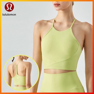 Lululemon  สปอร์ตบรา ระบายอากาศ ใส่สบาย เซ็กซี่ สําหรับเล่นโยคะ ฟิตเนส DSB321