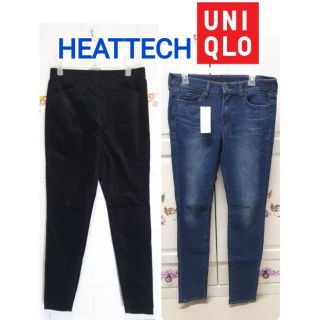 Uniqlo Heattech กางเกงขายาว ผู้หญิง มือสอง Size S, M, L,XL