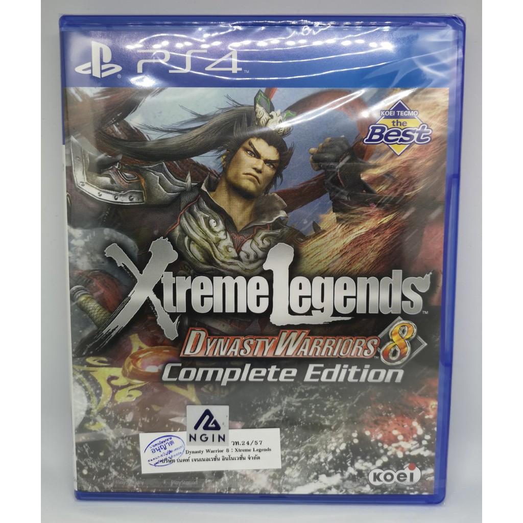 SALE!!! PS4 Dynasty Warriors 8 Xtreme Legends Complete Edition Z3 มือ 1 พร้อมส่ง