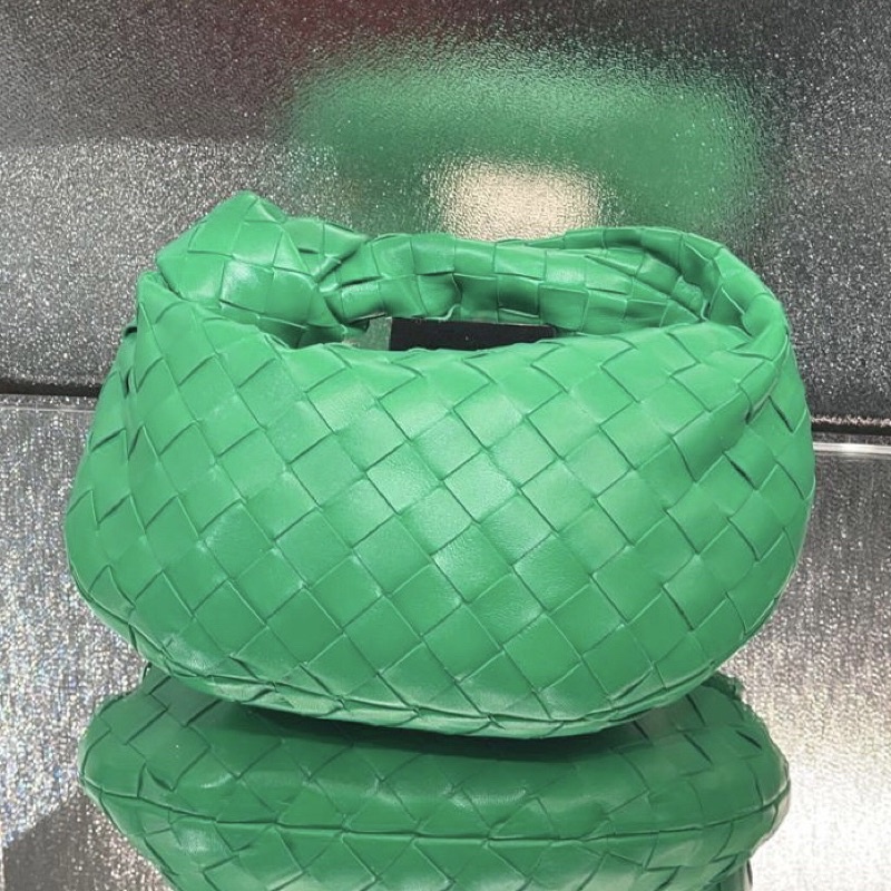 Bottege Veneta Mini Jodie Parakeet + Chanel O-Case Pastel Green
