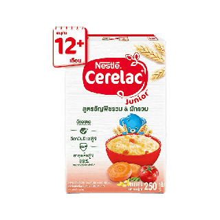 CERELAC ซีรีแล็ค จูเนียร์ ธัญพืชรวม 250 กรัม (12 เดือนขี้นไป-3ปี)