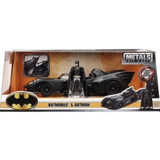 โมเดลรถเหล็ก 1/24 Batmobile &amp; Batman [JADA]