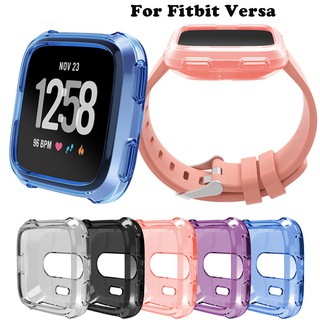 สายนาฬิกาข้อมือซิลิโคนสำหรับ Fitbit Versa