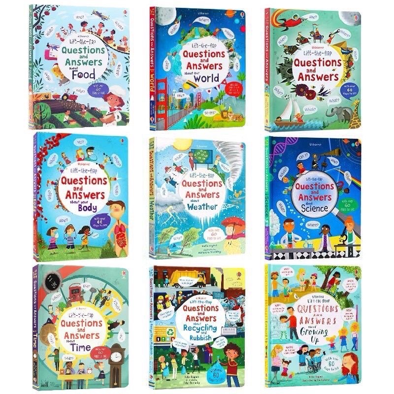 Usborne LIFT THE FLAP QUOTESTION และ ANSWER