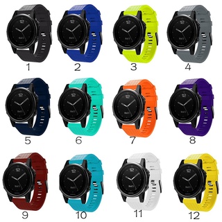 Garmin Garmin Fenix 5S/5S Plus สายนาฬิกาข้อมือซิลิโคน ปลดเร็ว อัตราการเต้นของหัวใจ อุปกรณ์เสริม สําหรับนาฬิกากีฬา สายเปลี่ยน สีพื้น สายรัดข้อมือ เปลี่ยนได้อย่างรวดเร็ว