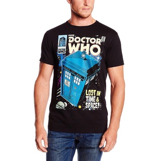 พร้อมส่ง เสื้อยืด พิมพ์ลายการ์ตูน Doctor Who Tardis พลัสไซซ์ สําหรับผู้ชาย