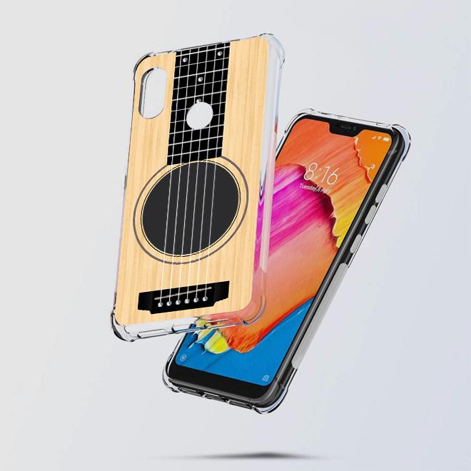 เคส สำหรับ Xiaomi Redmi Note 6 Pro Anti-Shock Protection TPU Case [Guitar]