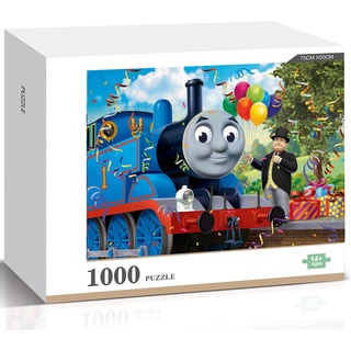 จิ๊กซอว์ไม้ปริศนา Thomas and Friends ของเล่นสําหรับครอบครัว 1000 ชิ้น