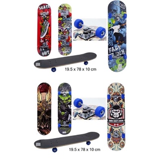 เลือกลายได้นะคะ*สเก็ตบอร์ด สเก็ตบอร์ด 4 ล้อ skateboard สเก็ต บอร์ด สเก็ตบอร์ดแฟชั่น