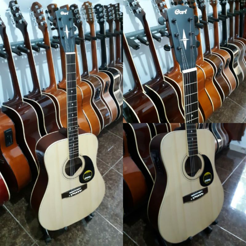 Cort ad810 cust กีตาร์อะคูสติก กีตาร์ไฟฟ้า