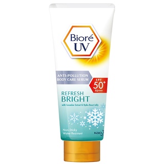 Free Delivery Biore UV Anti Pollution Refresh Bright Body SunscreenSPF50 150ml. Cash on delivery