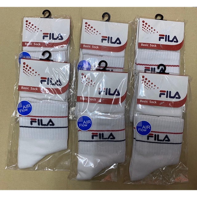 ถุงเท้า FILA free size ของใหม่ ของแท้ 100%