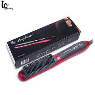 เครื่องรีดผมตรง Hair Straightener HQT-908 เครื่องหนีบผม เครื่องม้วนผม ที่หนีบผม