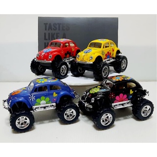 โมเดลรถโฟล์คเต่า Off Road พิมพ์ลาย (Ltd Edition) Scale1:32 ความยาว 5 นิ้ว โมเดลรถเหล็ก รถโมเดล  rare item ของแท้ !!!