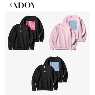 2021 ADOY ‘her’ / ‘baby’ Long Sleeve เสื้อยืดแขนยาว สีดำ/ชมพู พรีออเดอร์ #PREORDER